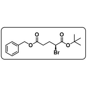 Pentanedioic acid, 2-bromo-, 1-(1,1-dimethylethyl) 5-(phenylmethyl) ester, (2S)- (9CI, ACI)