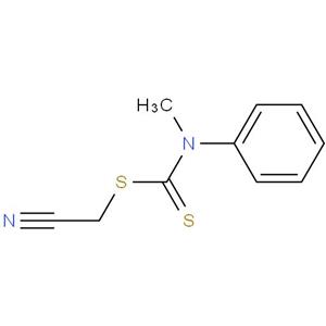 Cyanomethyl methyl(phenyl)carbamodithioate