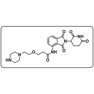 Pomalidomide-PEG1-piperazine