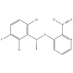 	(R)-3-(1-(2,6-dichloro-3-fluorophenyl)ethoxy)-2-nitropyridine