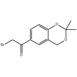2-Bromo-1-(2,2-dimethyl-4H-benzo[d][1,3]dioxin-6-yl)ethanone