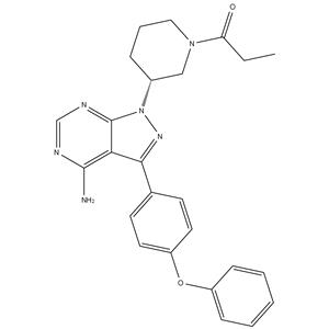 (R)-1-(3-(4-amino-3-(4-phenoxyphenyl)-1H-pyrazolo[3,4-d]pyrimidin-1-yl)piperidin-1-yl)propan-1-one