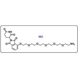 Thalidomide-O-PEG5-amine hydrochloride