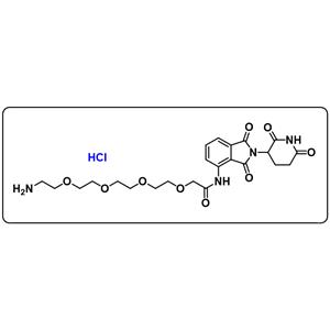 Pomalidomide-PEG4-NH2 hydrochloride