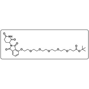 Thalidomide-O-PEG5-t-butyl ester