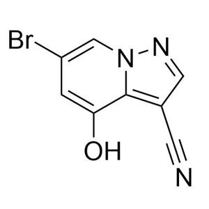 6-Bromo-4-hydroxy-pyrazolo[1,5-a]pyridine-3-carbonitrile