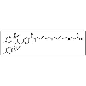 Bis-sulfone-PEG4-Acid