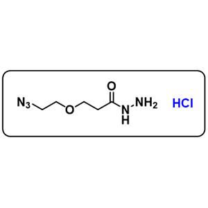 Azido-PEG1-hydrazide HCl Salt