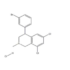 4-(3-broMophenyl)-6,8-dichloro-2-Methyl-1,2,3,4-tetrahydroisoquinoline hydrochloride