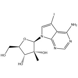 5-iodo-7-(2-C-methyl-β-D-ribofuranosyl)-7H-Pyrrolo[2,3-d]pyrimidin-4-amine