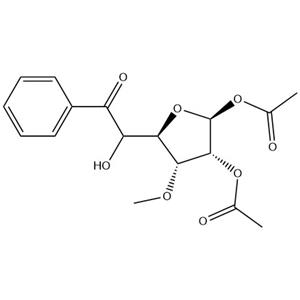 1,2-Di-O-acetyl-5-benzoyl-3-O-Methyl-beta-D-ribofuranose