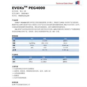 Polyethylene glycol PEG4000 plasticizer