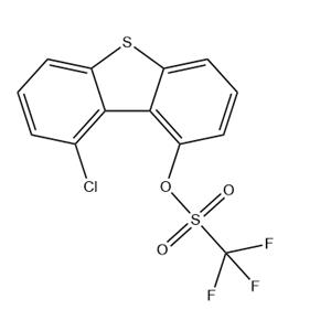 9-chlorodibenzo[b,d]thiophen-1-yltrifluoromethanesulfonate
