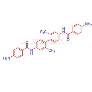 N,N'-(2,2'-bis(trifluoromethyl)-[1,1'-biphenyl]-4,4'-diyl)bis(4-aminobenzamide) (AB-TFMB)