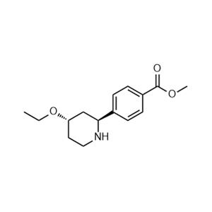 Methyl4-((2S,4S)-4-ethoxypiperidin-2-yl)benzoate