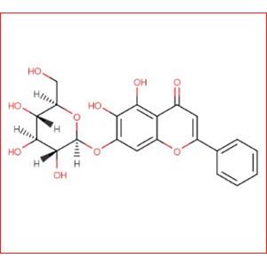 Baicalin-7-glucoside