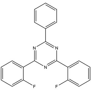 2,4-Bis(2-fluorophenyl)-6-phenyl-1,3,5-triazine