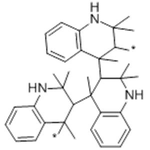 Poly(1,2-dihydro-2,2,4-trimethylquinoline)
