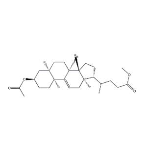 (R)-methyl 4-((3R,5R,8S,10S,13R,14S,17R)-3-acetoxy-10,13-dimethyl-2,3,4,5,6,7,8,10,12,13,14,15,16,17-tetradecahydro-1H-cyclopenta[a]phenanthren-17-yl)pentanoate