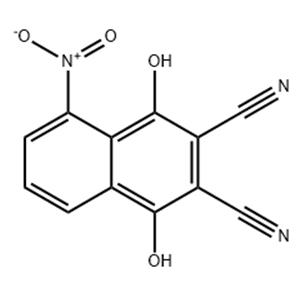 2,3-Dicyano-1,4-dihydroxy-5-nitronaphthalene