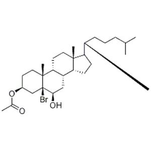 5-Bromo-5α-cholestane-3,6-diol 3-Acetate