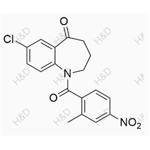 7-Chloro-1-(2-methyl-4-nitrobenzoyl)-3,4-dihydro-1H-benzo[b]azepin-5(2H)-one