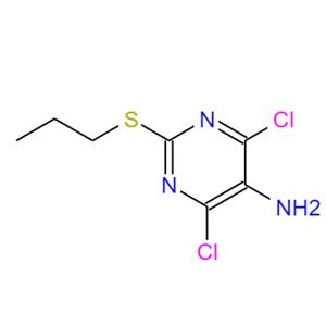 4,6-dichloro-2-propylthiopyrimidine-5-amine