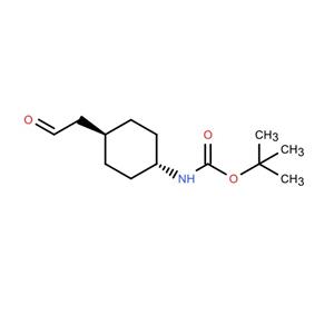 trans tert-butyl (4-(2-oxoethyl)cyclohexyl)carbamate