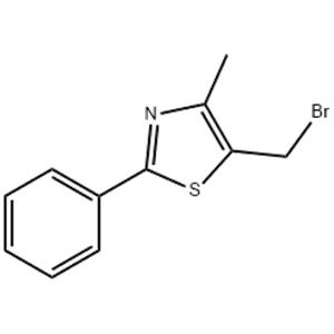 5-(BROMOMETHYL)-4-METHYL-2-PHENYL-1,3-THIAZOLE