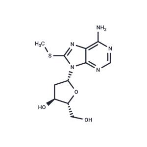 2’-Deoxy-8-methylthio-adenosine