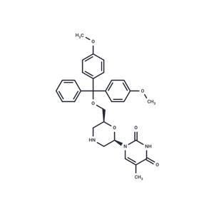 7'-O-DMT-morpholino thymine