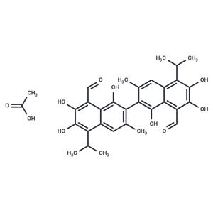 Gossypol (acetic acid)