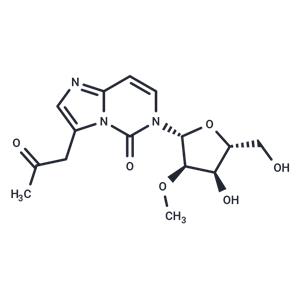 6-(2-O-Methyl-beta-D-ribofuranosyl)-3-(2-oxo-propyl)-6H-imidazo[1,2-c]pyrimidin-5-one