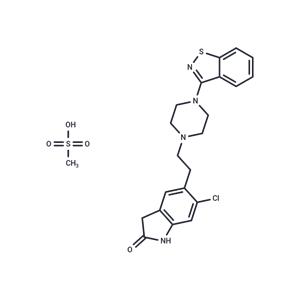 Ziprasidone mesylate