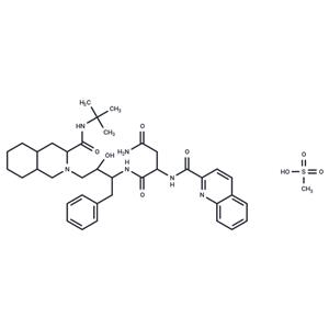 Saquinavir mesylate