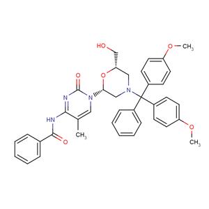 N4-Benzoyl-7’-OH-N-DMTr morpholino 5-methyl cytosine