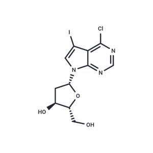 4-Chloro-5-iodo-7-(2-deoxy-b-D-ribofuranosyl)-7H-pyrrolo[2,3-d]pyrimidine