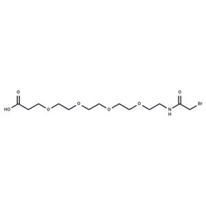 Bromoacetamido-PEG4-acid