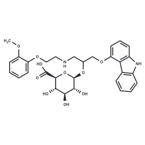 (R,S)-Carvedilol Glucuronide