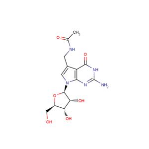 7-(N-Acetylaminomethyl)-7-deazaguanosine