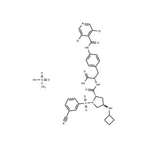 MK-0668 Mesylate