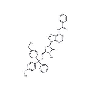 N6-Benzoyl-2’-chloro-5’-O-(4,4’-dimethoxytrityl)-2’-deoxyadenosine