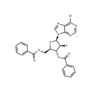 6-Chloropurine -9-beta-D-(3’,5’-di-O-benzoyl-2’-deoxy-2’-fluoro)arabinoriboside