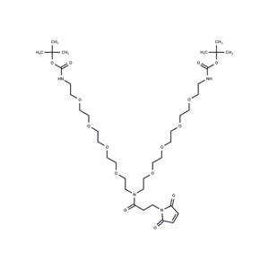 N-Mal-N-bis(PEG4-NH-Boc)