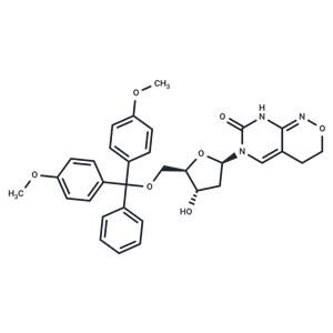 6-(β-D-5-O-(4,4’-Dimethoxytrityl)-2-deoxyribofuranosyl)-3,4-dihydro-8H-pyrimido[4,5-c][1,2]oxazin-7-one