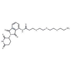 Pomalidomide-amido-PEG3-C2-NH2