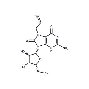 7-Allyl-7,8-dihydro-8-oxo-9-(b-D-xylofuranosyl) ? guanine