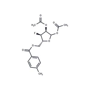 5’-O-Toluyl-1’,2’-di-O-acetyl-3’-deoxy-3’-fluoro-D-ribofuranose