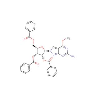 6-Amino-4-methoxy-2-(2,3,5-tri-O-benzoyl-b-D-ribofuranosyl)-2H-pyrazolo[3,4-d]pyrimidine