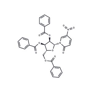 1-(2,3,5-Tribenzoyl-b-D-ribofuranosyl)-5-nitropyridine-2(1H)-one